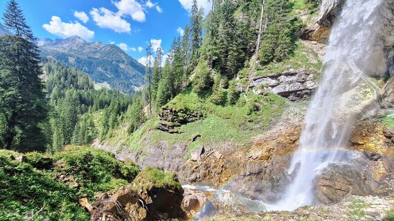 Foto von Susi Puhl entlang der Tour