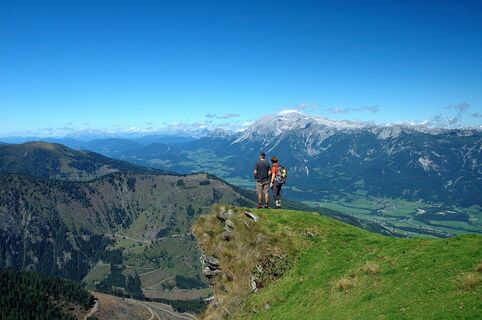 Blick vom Pleschnitzzinken ins Seewigtal