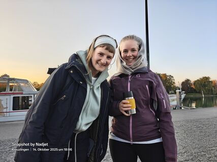 Foto von Nadja Kremer entlang der Tour