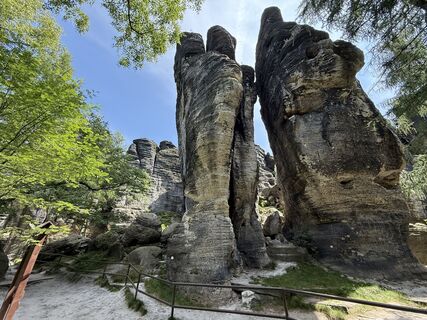 Foto von Norbert Herbig entlang der Tour