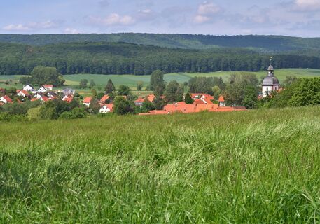 Blick auf Landolfshausen in der Samtgemeinde Radolfshausen