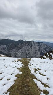 Photo de Jennifer Herbst le long du parcours