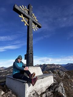 Foto de Christian Till a lo largo del recorrido