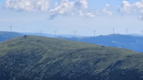 Foto de Mateja Rečnik a lo largo del recorrido