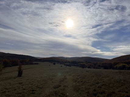 Foto von Márta Harangozó entlang der Tour