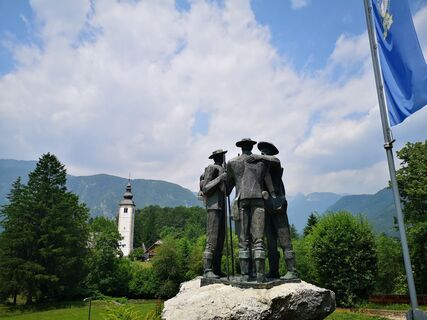 Fotografia z Cvetka Salamon na trase