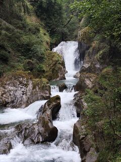 Foto von Vladka entlang der Tour