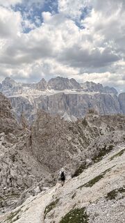 Foto von Luis Traub entlang der Tour