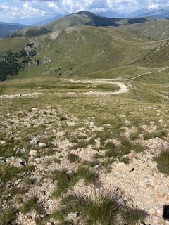 Photo de Gerald Kleber le long du parcours