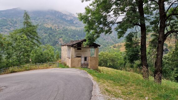 Foto von Fabrizi Mellano entlang der Tour