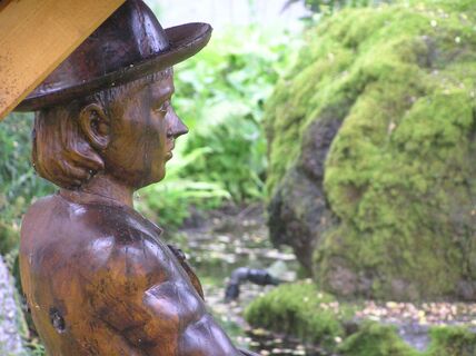 Roseggerbrunnen beim Siglhof