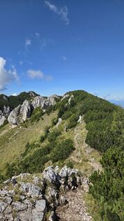 Foto von Klementina Gartner entlang der Tour