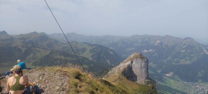 Foto von Anton Gresser entlang der Tour