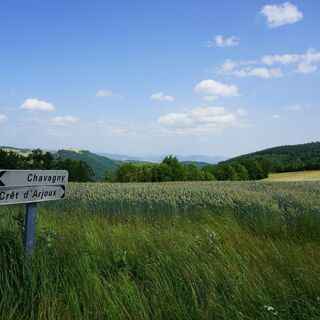Fahrradtour durch die Monts du Lyonnais