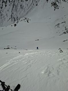 Zdjęcie z Michael Mentl wzdłuż trasy