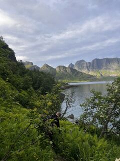 Foto von Thore Fricke entlang der Tour