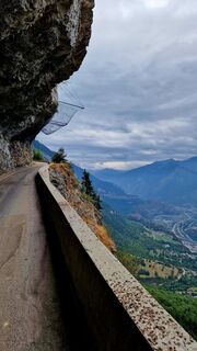 Foto von Fabrizi Mellano entlang der Tour