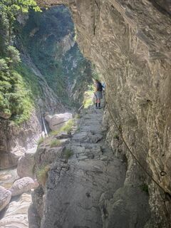 Photo de Torsten Boehm le long du parcours
