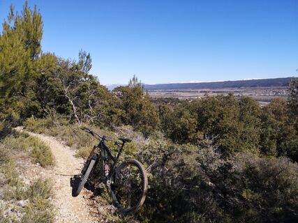 Mountainbike-Strecke Volx