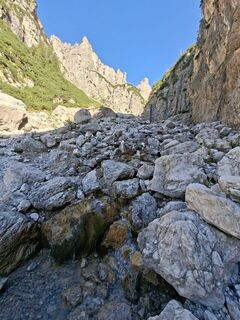 Foto de Gianluca Russo a lo largo del recorrido