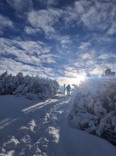 Foto de Günther Forsthuber a lo largo del recorrido