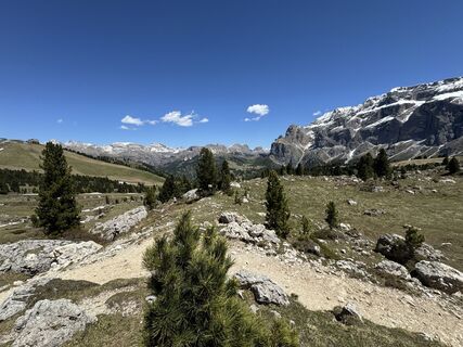 Zdjęcie z Pass Christina wzdłuż trasy