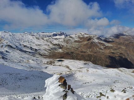 Foto von Elisabeth Thaler entlang der Tour