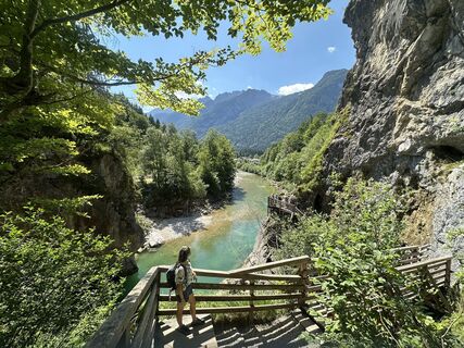 Foto von Iwona Sakowicz entlang der Tour