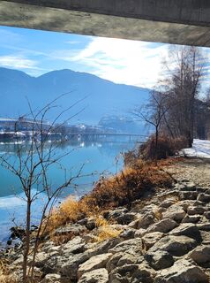 Photo de Ramona Pronath le long du parcours