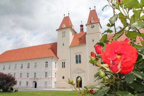 Eingangsbereich der Kirche vom Augustiner Chorherrenstift_Vorau_Oststeiermark