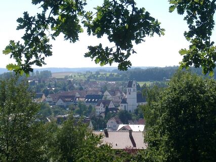 Blick auf Ostrach