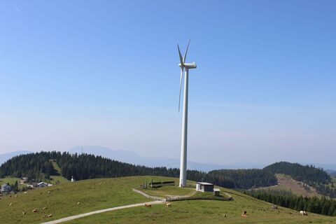 Sommeralm Windrad_Naturpark Almenland_Oststeiermark