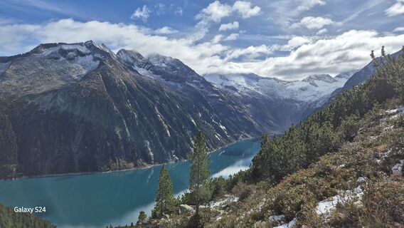 Foto von Johannes Reitmeir entlang der Tour