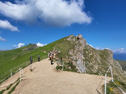 Photo de Judith Mairhofer le long du parcours
