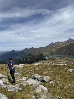 Foto von Daniella De Wolde entlang der Tour