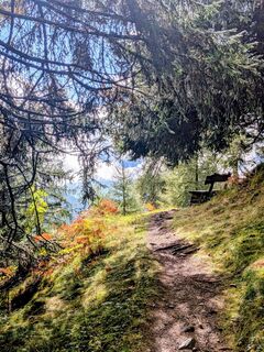 Foto von Sabrina Hackel entlang der Tour