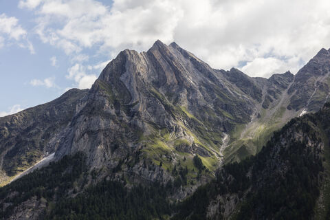 Suedtirol, Vinschgau, Laas, Bremsberg bis Oberlaaseralm, Jennwand,