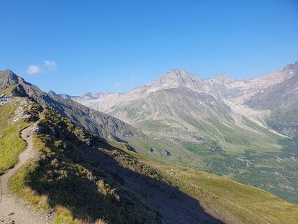 Foto von Andrea Hintringer entlang der Tour