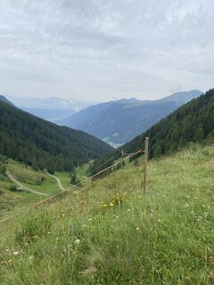 Foto von Elia Zonca entlang der Tour
