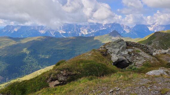Foto von Juliane entlang der Tour