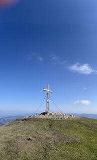 Zdjęcie z Martin Meusburger wzdłuż trasy