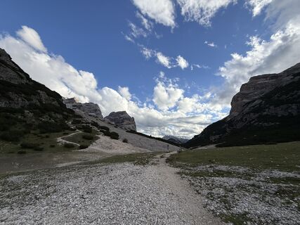Foto von David Blazek entlang der Tour