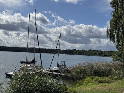 Zdjęcie z Hans-Jürgen Schneider wzdłuż trasy