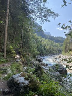 Foto von David Amrein entlang der Tour