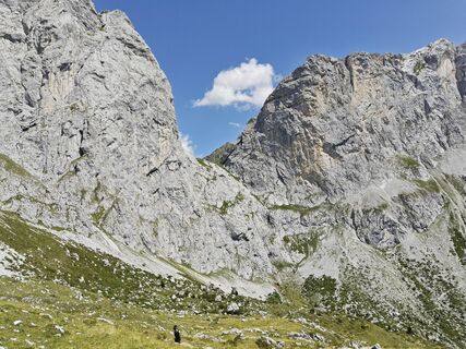 Foto von Xenia Lange entlang der Tour