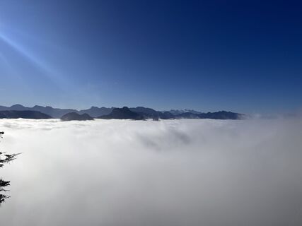 Foto von Othmar Schuster entlang der Tour