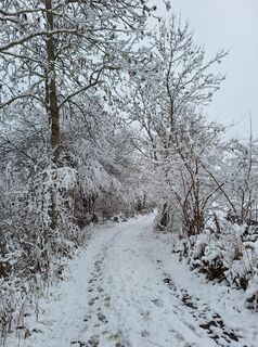 Zdjęcie z Katja Gonzi wzdłuż trasy