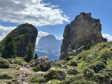 Foto fra Helmut Ertz undervejs på turen