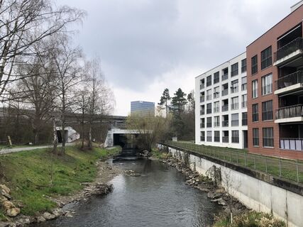 Zdjęcie z Pascal Oliver Hauser wzdłuż trasy