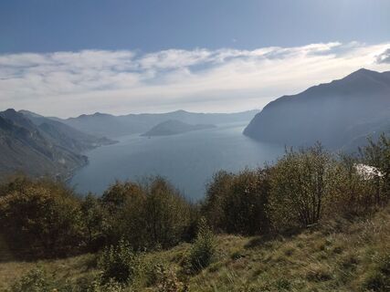 Foto von Ivano Merelli entlang der Tour